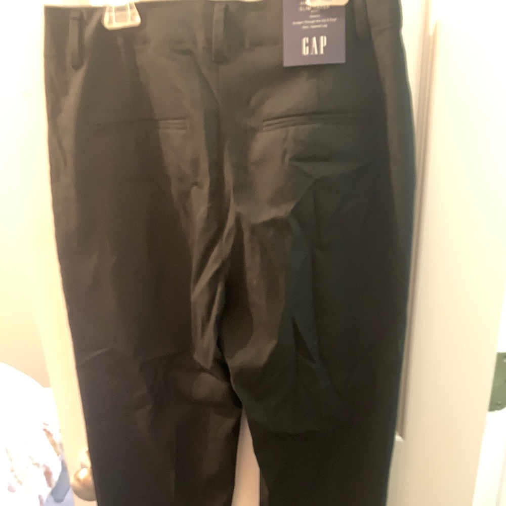 Gap High Rise Slim Taper size 6 Womens NWT Black Pants